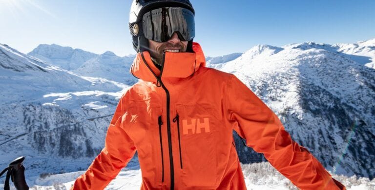 Polaire de rando ski sportive mélange mat. Blau Homme